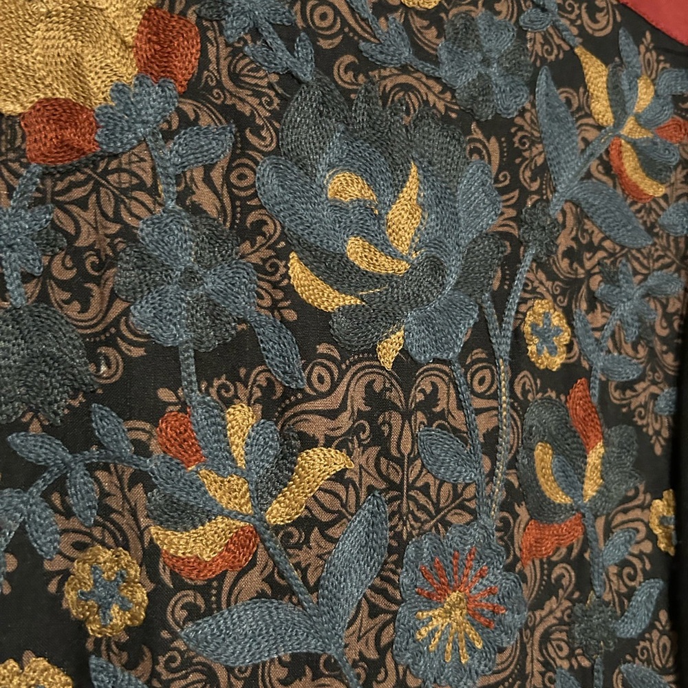 Soft Surroundings Icon Sultana Sequin Embellished Maxi Dress Size Large - Picture 6 of 12